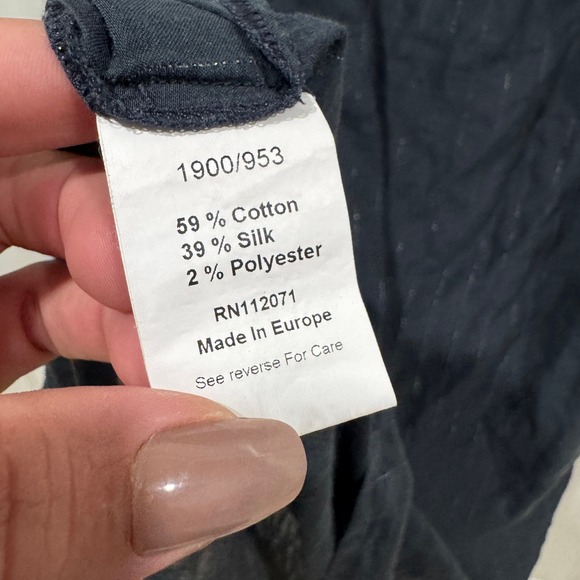 Jigsaw Women's Sleeveless Black Dress Size 12, Striped Summer Casual‎ - Picture 9 of 9